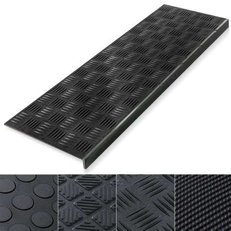 etm Anti Slip Stair Tread - Rubber Mats | 0.8cm Thick | Outdoor 100% Weatherproof | Superb Grip ...