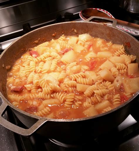 Pasta e Patate (pasta and potatoes) ⋆ REVERIES & RECIPES