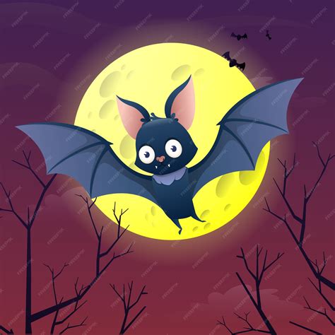 Cute Cartoon Bats