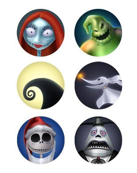 nightmare before christmas characters names clipa… | Nightmare before christmas characters ...