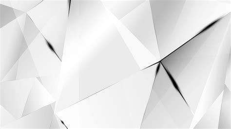 Wallpapers - Black Abstract Polygons (White BG) by kaminohunter on DeviantArt