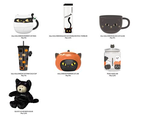 Starbucks Halloween Collection 2021 : r/halloween