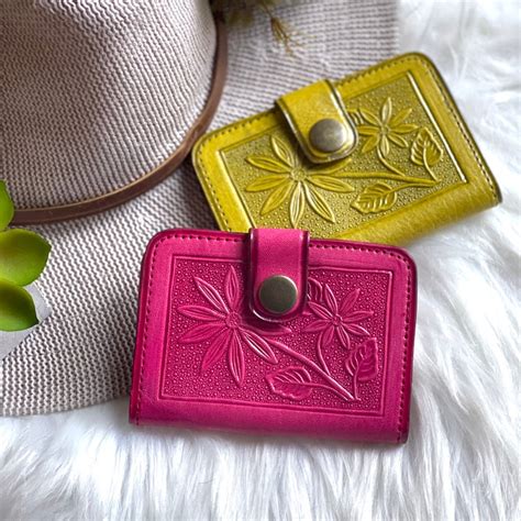 Handmade Leather Credit Card Holder Woman Card Holder Gifts - Etsy