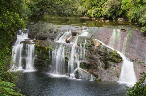 Coal Creek Falls, West Coast - See the South Island NZ Travel Blog