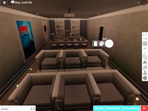 Bloxburg Movie Theater Ideas