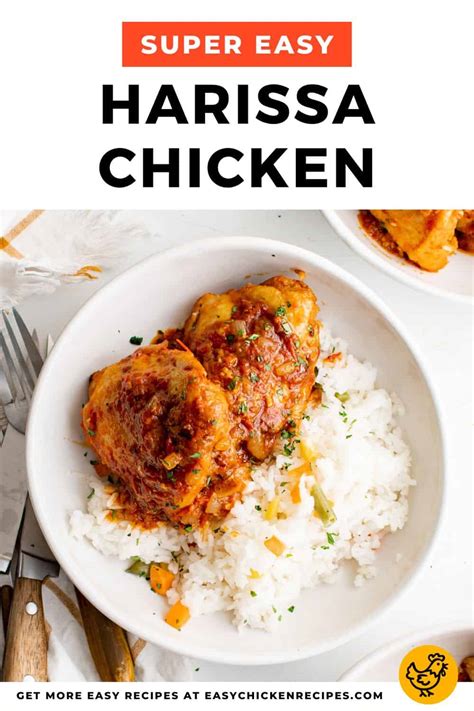 Harissa Chicken - Easy Chicken Recipes