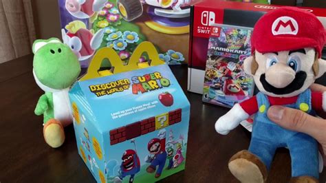 McDonald's Super Mario Happy Meal Toy Unboxing - YouTube