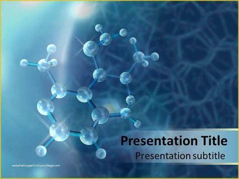 Organic Chemistry Powerpoint Templates Free Download Of Molecule Powerpoint Templates Ppt Slide ...