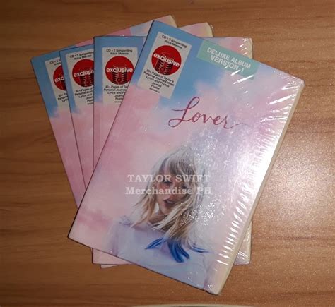 Taylor Swift LOVER DELUXE Version 4 Album | Lazada PH