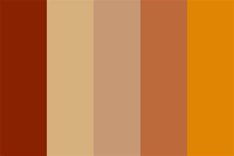 Wood Brown Color Palette