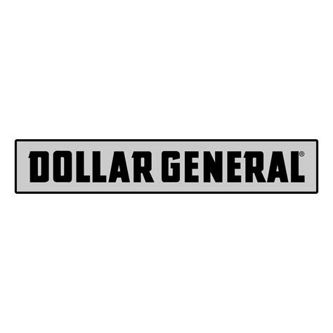 Dollar General Logo Black and White (1) – Brands Logos