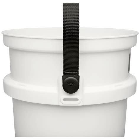 YETI LoadOut 5-Gallon Bucket, White in the Gear Storage & Containers department at Lowes.com