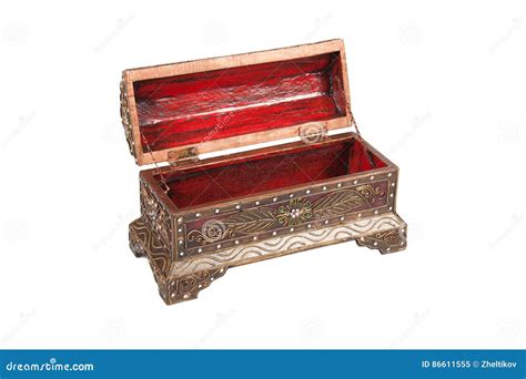 Open casket stock image. Image of hide, casket, closing - 86611555