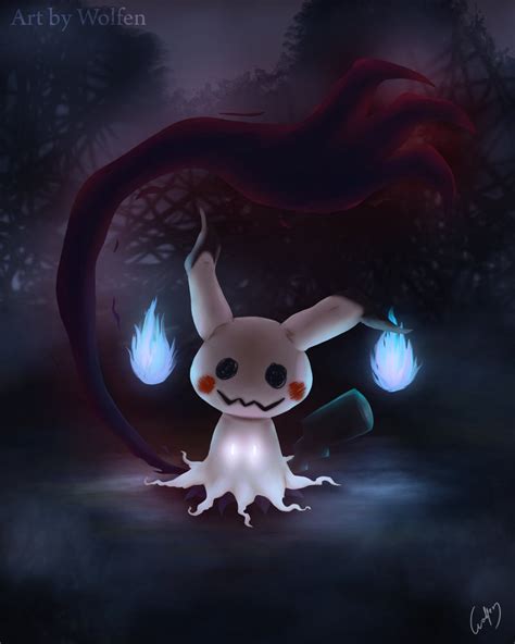 Mimikyu fanart By Wolfen C by Redzombie204 on DeviantArt