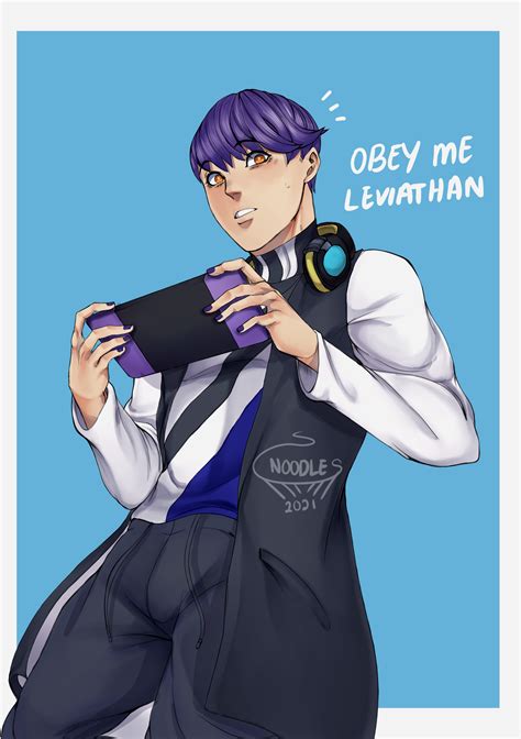 OBEY ME Leviathan Fanart by OblivionLeaf on DeviantArt