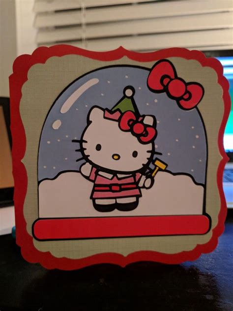 Hello Kitty Christmas card | Hello kitty christmas, Hello kitty, Christmas cards