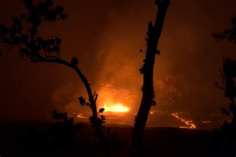 Halemaumau Crater Photograph by Christopher Johnson - Fine Art America