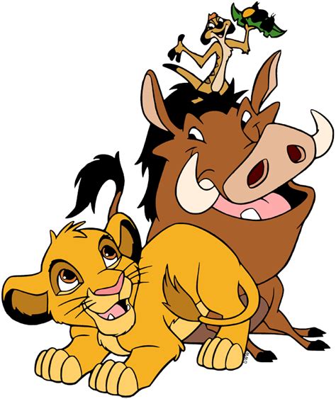 Lion King Simba Timon And Pumbaa Clip Art | Images and Photos finder