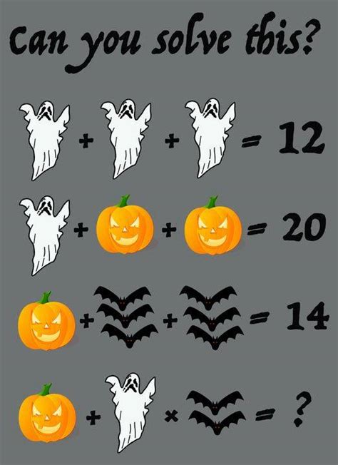 This Halloween math puzzle is stumping people