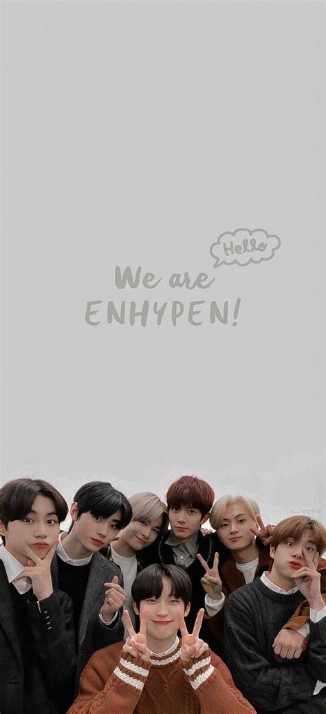 Download We Are Enhypen Aesthetic Wallpaper | Wallpapers.com