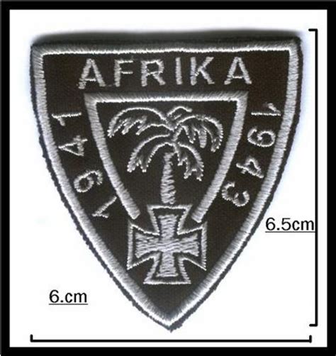 International Badges & Insignia - German Afrika Korps Patch Reproduction No2 was sold for R5.00 ...