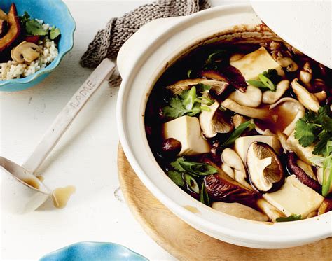 Chinese Mushroom Hot Pot - Vegan Recipe