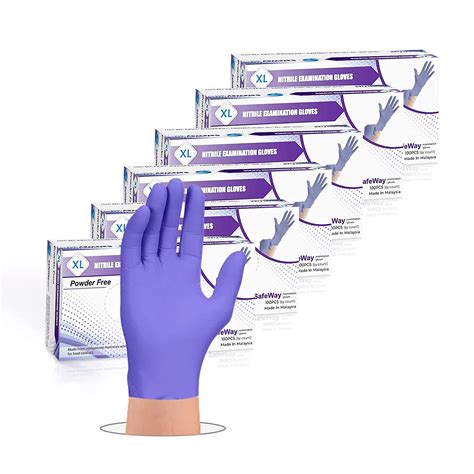 Buy Premium Nitrile Disposable Exam Gloves (600 Pieces) - High-Quality Gloves for Medical ...