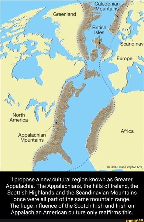 Caledonian Mountains Greenland British Isles Scandinav Europe " . North ...