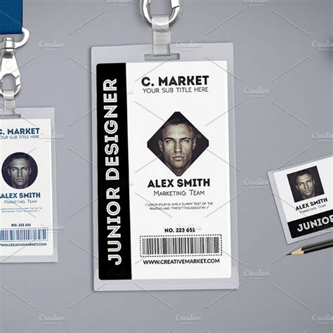 24+ Vertical Identification Card Designs & Templates- AI, Word, Pages, PSD, Publisher