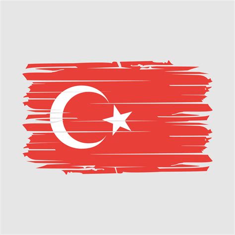 Turkey Flag Brush Vector 20378878 Vector Art at Vecteezy