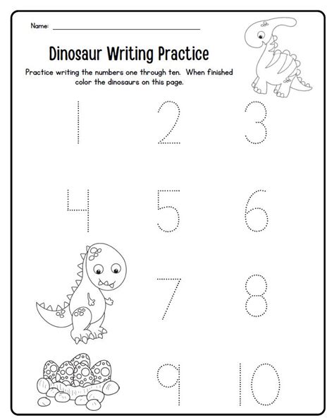 Free Dinosaur Printables For Preschool - prntbl.concejomunicipaldechinu.gov.co