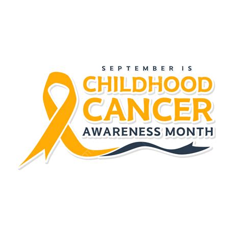 Childhood Cancer Awareness Vector Hd Images, Childhood Cancer Awareness Month Stock Vector ...