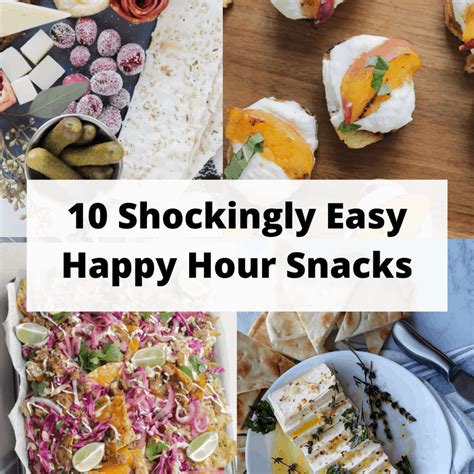 35 Easy Happy Hour Snacks - Homebody Eats | Happy hour food, Happy hour appetizers, Cocktail ...