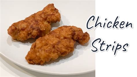 Chick fil A Style CHICKEN STRIPS recipe - YouTube