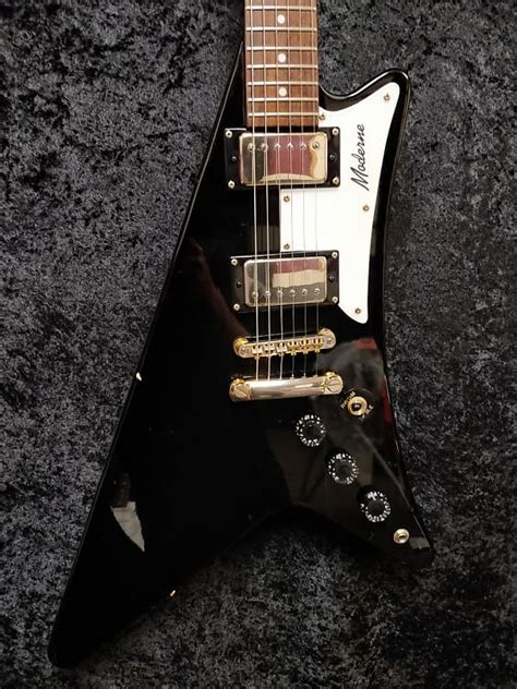 Epiphone Moderne 2000 Heritage Black | Reverb