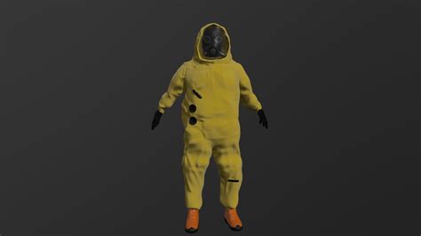 Backrooms Hazmat NBC/CBS Suit - 3D model by AllTP [18e3245] - Sketchfab