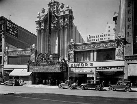 Los Angeles Theatres: Los Angeles Theatre: vintage exterior views