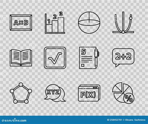 Set Line Geometric Figure Sphere, Equation Solution, Calculator, Calculation, Open Book ...