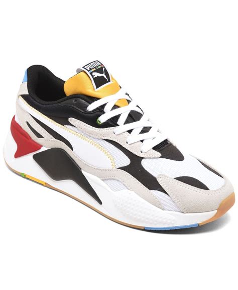 Puma Men's Rs-X3 Unity Casual Sneakers from Finish Line - White in 2021 | Sneakers, Casual ...