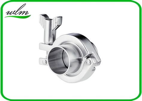 Stainless Steel Sanitary Tri Clamp Fittings Short Type For Food Industries