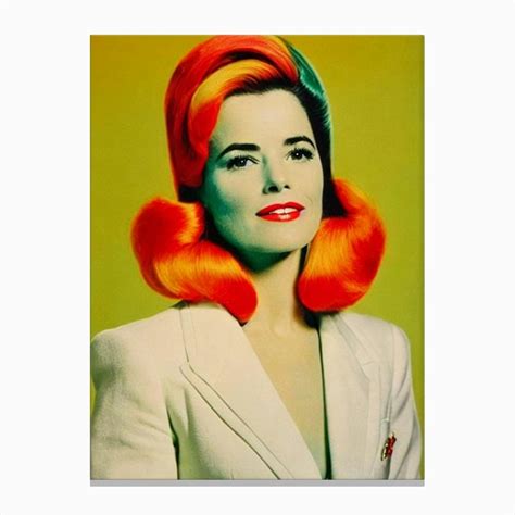 Parker Posey Colourful Pop Movies Art Movies Canvas Print by Lights Camera Action - Fy