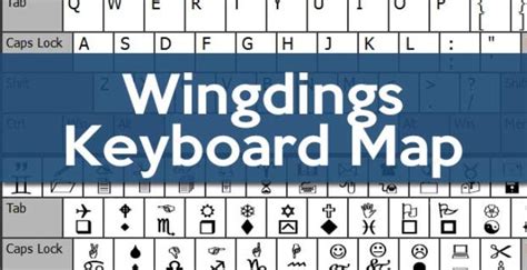 Wingdings Keyboard Map – Wingdings Translator Online