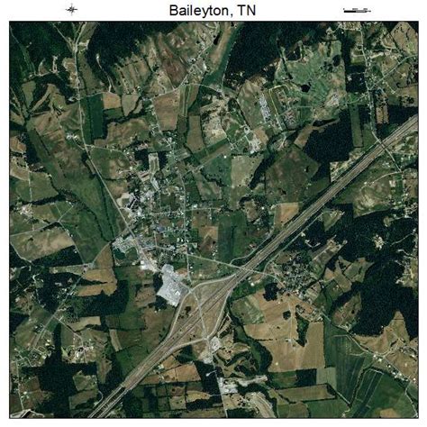 Aerial Photography Map of Baileyton, TN Tennessee