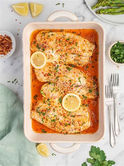 Garlic Butter Oven Baked Tilapia – Cookin' with Mima