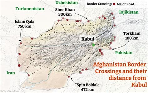 Which countries border Afghanistan and are they open to refugees? The ...