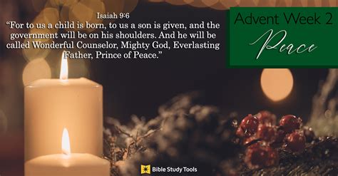 Second Week of Advent Meaning - Candle of Peace