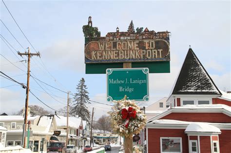 Kennebunkport Maine - Kennebunk Beach Winter Photos and Photography