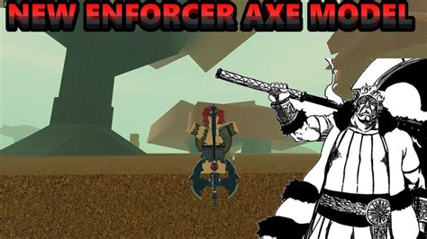 New Enforcer Axe model | Deepwoken - YouTube