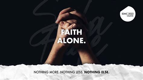 Intentional Disciplemaking Church–Faith Alone