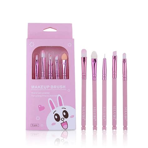 Aliexpress.com : Buy Kawaii Makeup Brush Kit Makeup Brush Set Cute Cosmetic Soft Eybrow ...